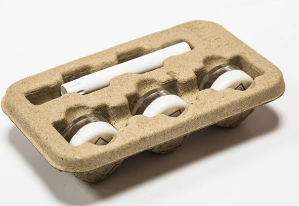Moulded Fiber For Suit Cosmetics Packaging