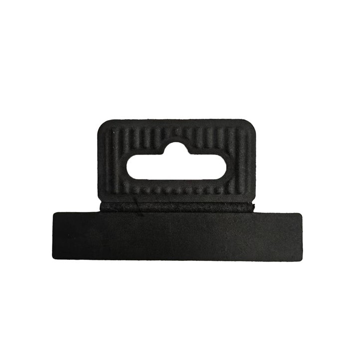 Custom Molded Pulp Hang Tab For Retail Shelf Display